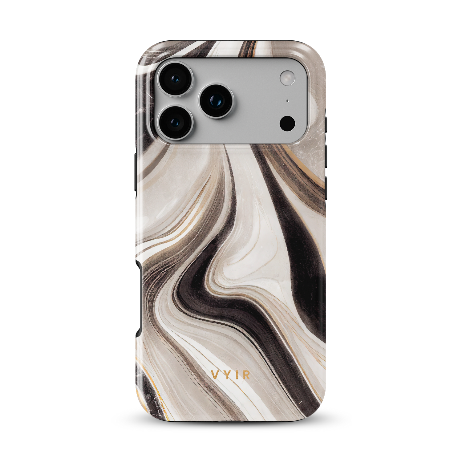 Cocoa Marble - Shockproof Phone Case - VYIR