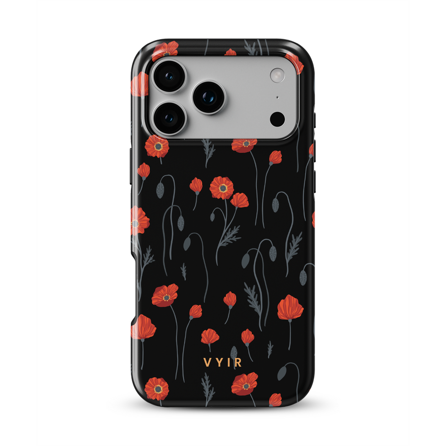 Red Poppies - Tough MagSafe iPhone Skal