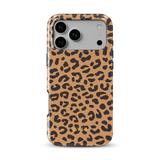 Leopard Elegance Jordnöt - Tough MagSafe iPhone Skal