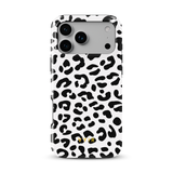 Leopard Elegance Vit - Tough MagSafe iPhone Skal