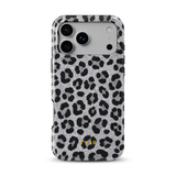 Luxe Leopard Silver - Tough MagSafe iPhone Skal