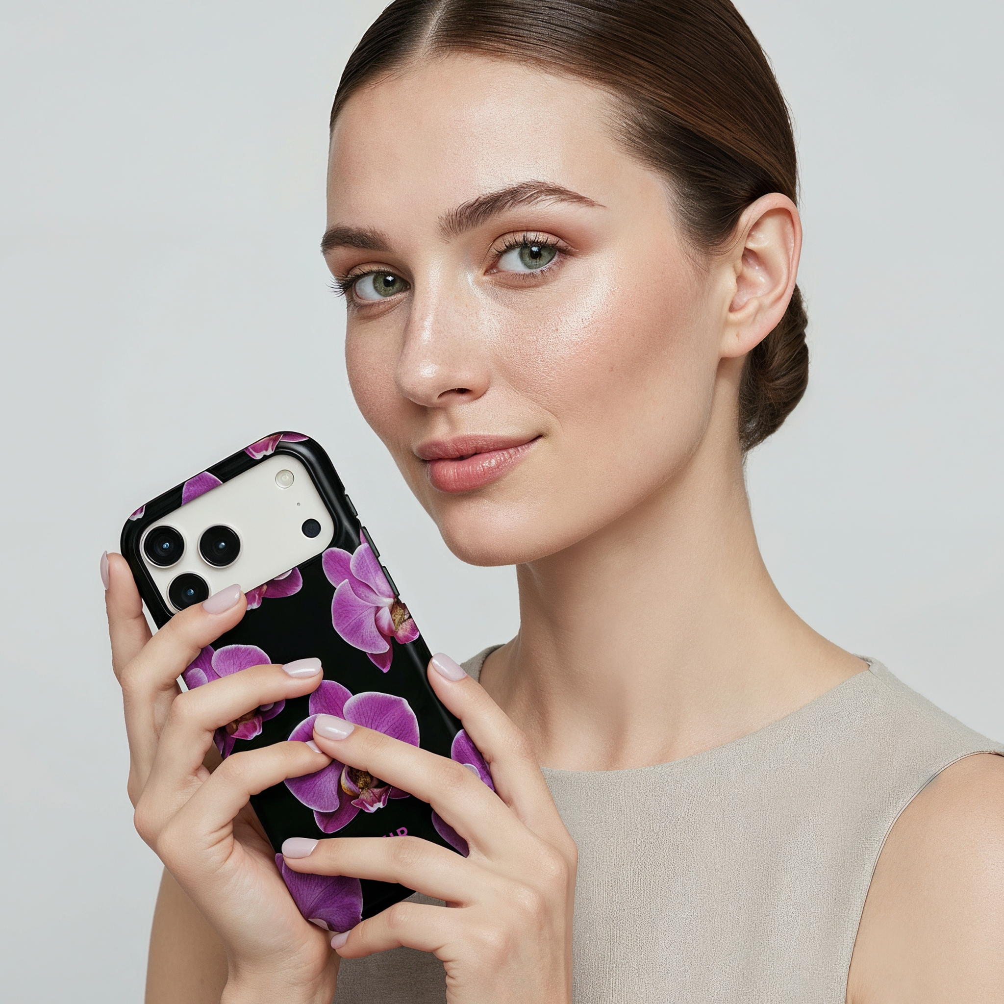 Orchid Noir - Shockproof Phone Case - VYIR