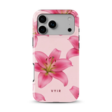 Pink Lily Bloom - Tough MagSafe iPhone Skal