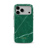 Pure Marble Green - Tough MagSafe iPhone Skal