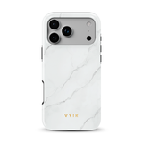 Pure Marble White - Tough MagSafe iPhone Skal