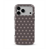 VYIR Signature Flowers, Taupe - Tough MagSafe iPhone Skal