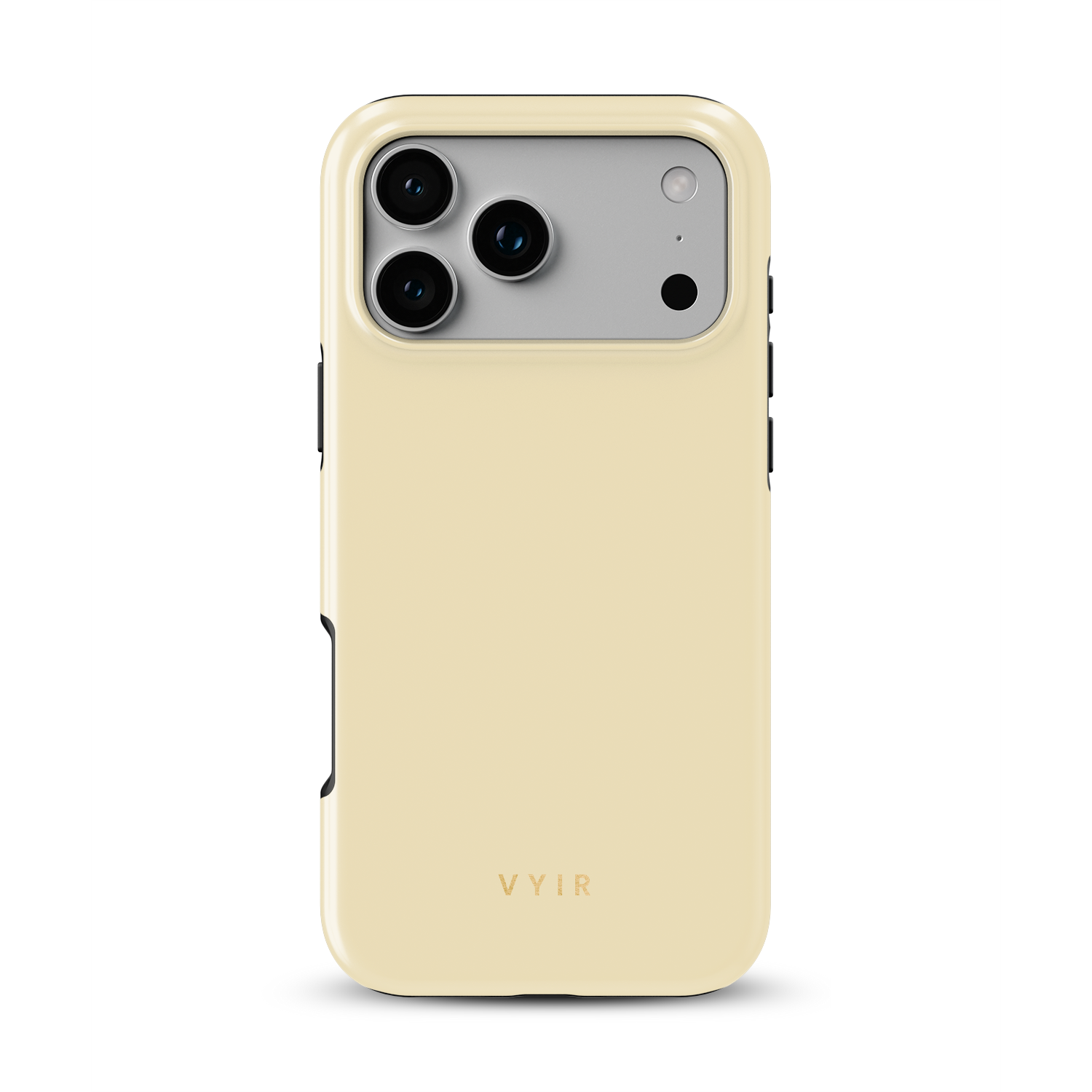 VYIR Signature Solid Colors, Butter Yellow - Shockproof Phone Case - VYIR