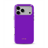VYIR Signature Solid Colors, Lila - Tough MagSafe iPhone Skal