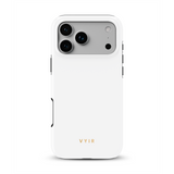 VYIR Signature Solid Colors, White - Tough MagSafe iPhone Skal