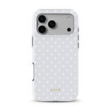 Tiny Polka Dots - Pärlvit - Tough MagSafe iPhone Mobilskal