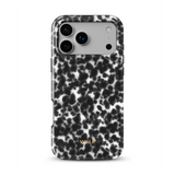 Tortoiseshell, svart och vitt - Tough MagSafe iPhone Skal