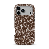 Tortoiseshell, mocka - Tough MagSafe iPhone Skal