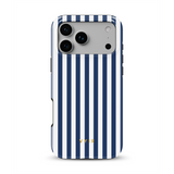 Vertical Stripes, Old Money Blue - Tough Mobilskal