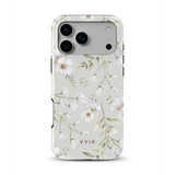 White Blossom Drift - Tough MagSafe iPhone Skal