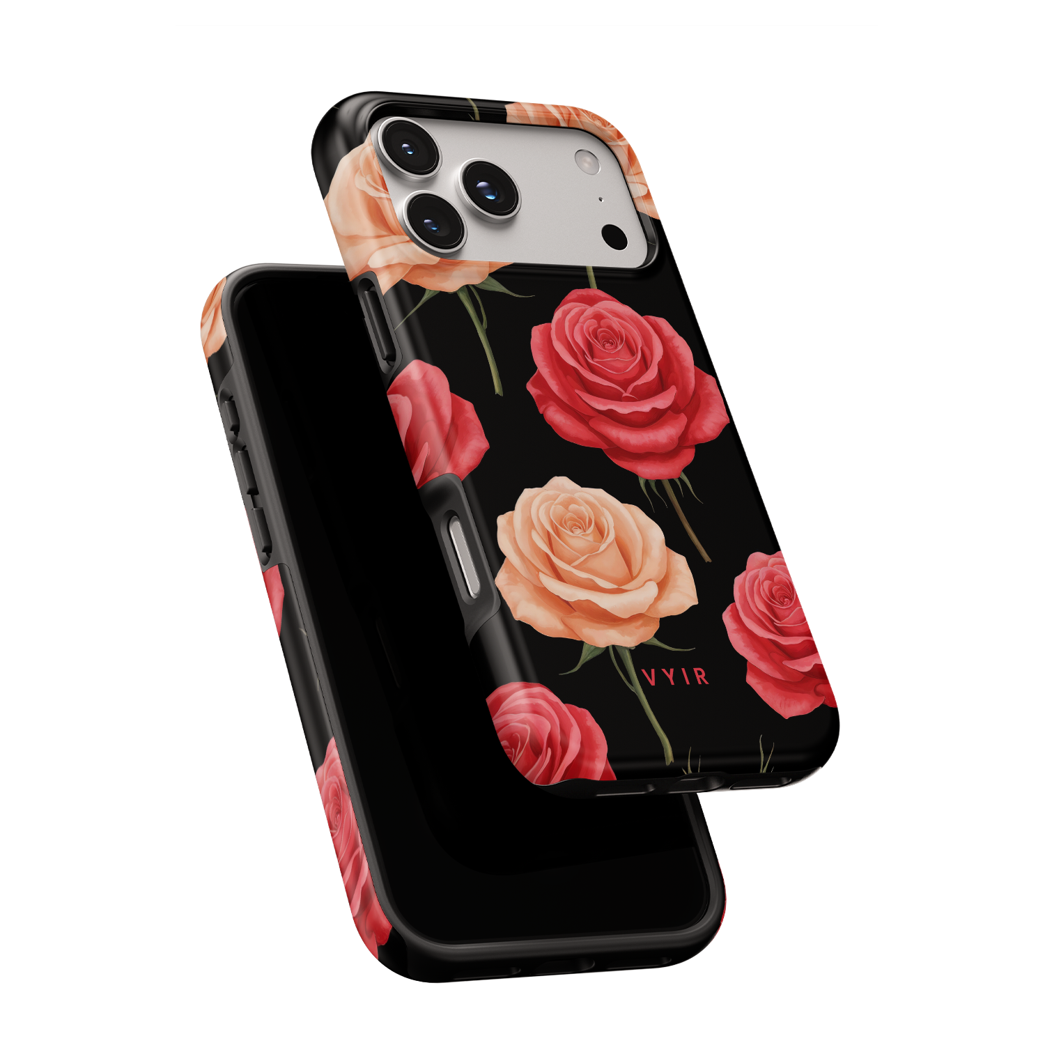 Dual-Tone Rose - Shockproof Phone Case - VYIR