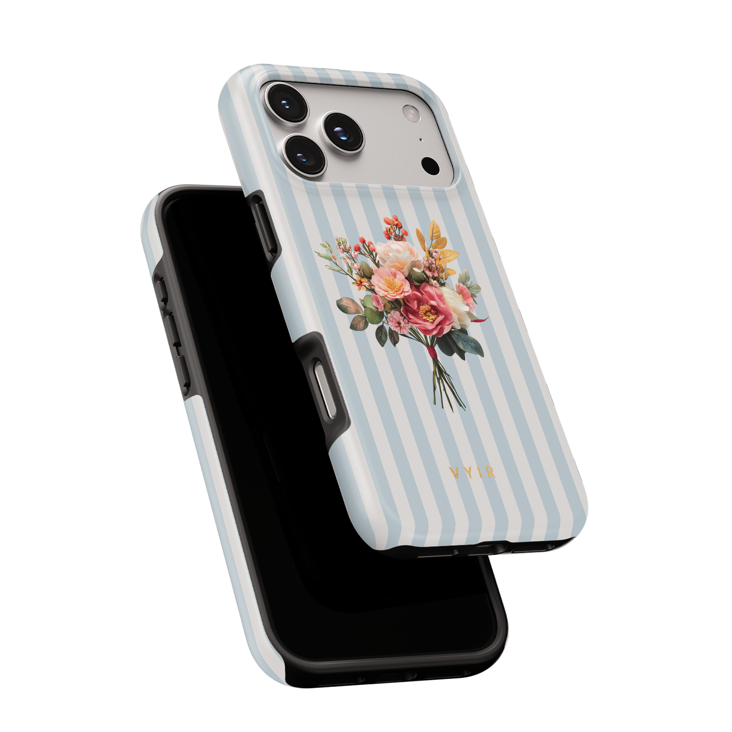 Have Flowers, Light Blue - Shockproof Phone Case - VYIR