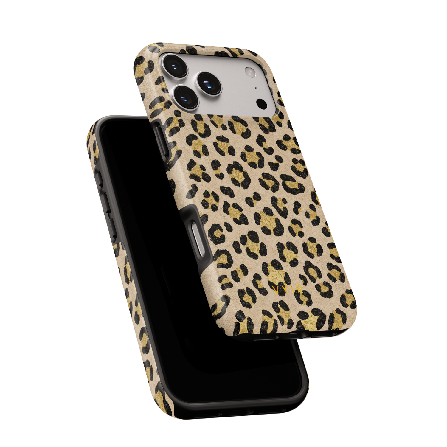 Luxe Leopard Beige - Shockproof MagSafe iPhone Case - VYIR
