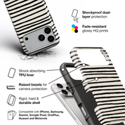 Paris Stripes - Shockproof Phone Case - VYIR